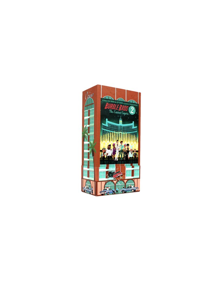 JUEGO DE MESA BURGLE BROS 2: OPERACION CASINO | portada del libro