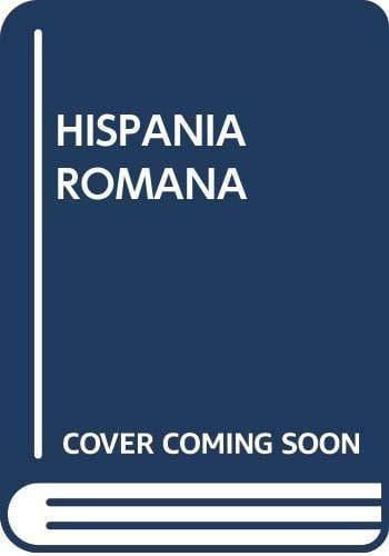 Hispania romana, de Cabrea | portada del libro