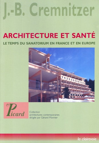 RCHITECTURE ET SANTE, de Cremnitzer j-b | portada del libro