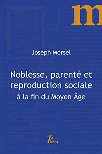 OBLESSE, PARENTE ET REPRODUCTION (ECB), de Joseph Morsel | portada del libro
