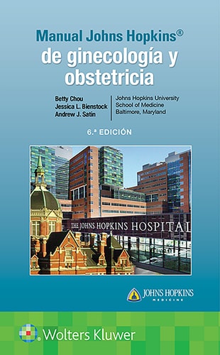 MANUAL JOHNS HOPKINS DE GINECOLOGIA Y OBSTETRICIA (6ª EDICION), de CHOU | portada del libro