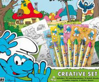 SET CREATIVO DE LOS PITUFOS | portada del libro