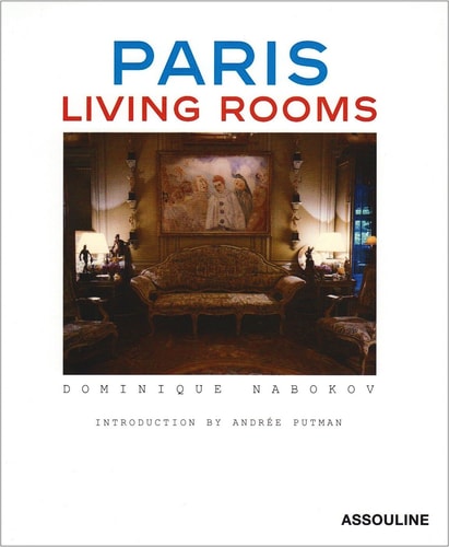 PARIS LIVING ROOMS (ANGLAIS), de Dominique Nabokov | portada del libro