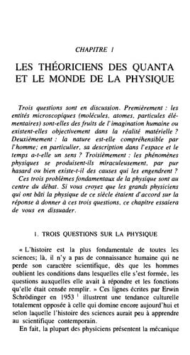 E GRAND DEBAT DE LA THEORIE QUANTIQUE, de SELLERI FRANCO | portada del libro