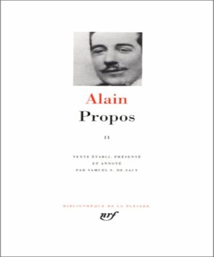 PROPOS T2, de Alain | portada del libro