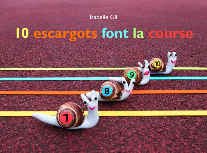 0 ESCARGOTS FONT LA COURSE, de Isabelle Gil | portada del libro