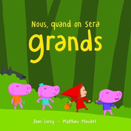 OUS, QUAND ON SERA GRANDS, de Jean Leroy | portada del libro