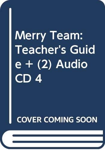 MERRY TEAM TEACHER'S GUIDE 4 CLASS CD, de AA.VV. | portada del libro