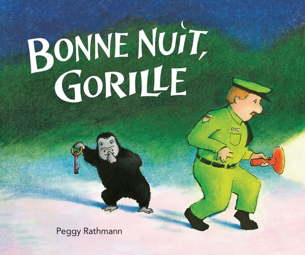 ONNE NUIT, GORILLE, de Peggy Rathmann | portada del libro