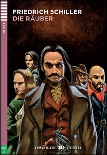 DIE RAUBER + CD AUDIO (B1), de Friedrich Schiller | portada del libro