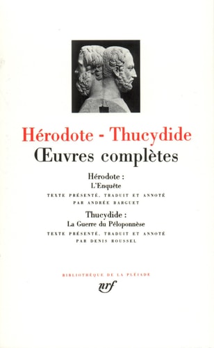 OEUVRES COMPLETES, de Herodotus | portada del libro