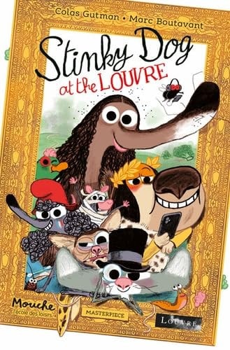 TINKY DOG AT THE LOUVRE, de Colas Gutman | portada del libro