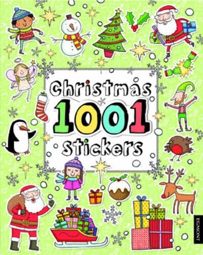 CHRISTMAS 1001 STICKERS | portada del libro