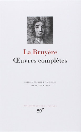 OEUVRES COMPLETES, de Jean de La Bruyere | portada del libro