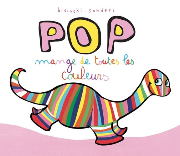 OP MANGE DE TOUTES LES COULEURS, de Pierrick Bisinski | portada del libro