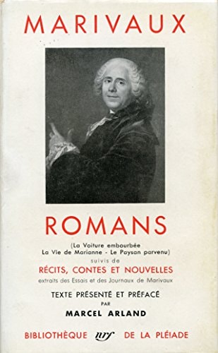 ROMANS / RECITS CONTES ET NOUVELLES, de Marivaux | portada del libro