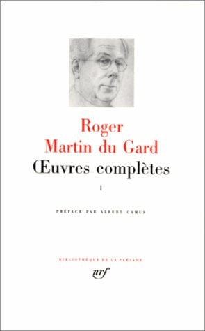 OEUVRES COMPLETES T1, de Roger Martin Du Gard | portada del libro