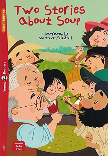 TWO STORIES ABOUT SOUP YR1, de Varios autores | portada del libro