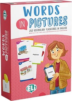 WORDS IN PICTURES FLASHCARDS Y DIGITAL, de Varios autores | portada del libro