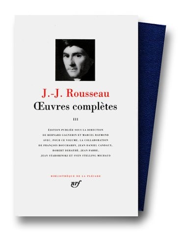 OEUVRES COMPLETES T3, de Jean-Jacques Rousseau | portada del libro