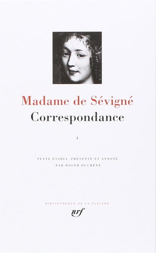 CORRESPONDANCE T1 MARS 1646 JUILLET 1675, de Marie de Rabutin-Chantal de Sévigné | portada del libro