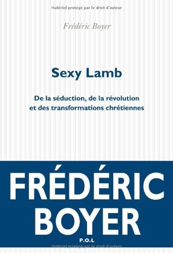 SEXY LAMB, de Frédéric Boyer | portada del libro