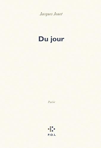 DU JOUR, de Jacques Jouet | portada del libro