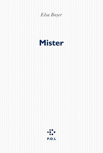 MISTER, de Elsa Boyer | portada del libro