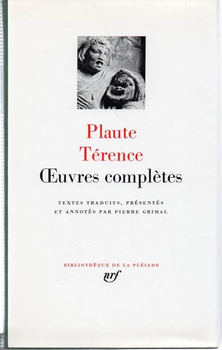 OEUVRES COMPLETES, de Plaute | portada del libro