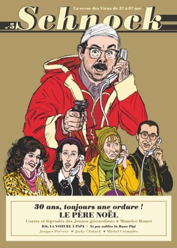 CHNOCK N°5 LE PERE NOEL EST UNE ORDURE, de Maud Guillaumin | portada del libro
