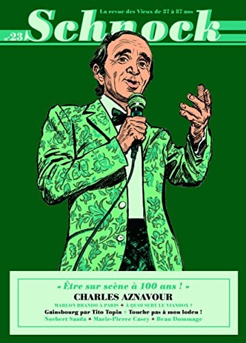CHNOCK N°23 - CHARLES AZNAVOUR, de Collectif | portada del libro