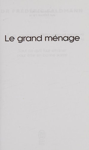 RAND MENAGE, de Frédéric Saldmann | portada del libro