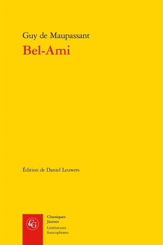 BEL-AMI, de MAUPASSANT GUY | portada del libro