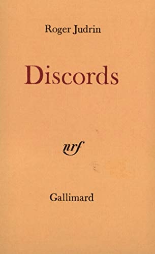 DISCORDS, de Judrin | portada del libro