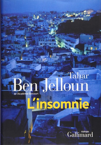 L'insomnie, de Tahar Ben Jelloun | portada del libro