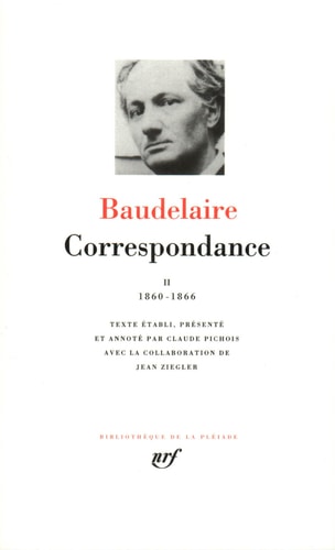 CORRESPONDANCE T2, de Charles Baudelaire | portada del libro