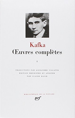 OEUVRES COMPLETES T1, de Franz Kafka | portada del libro