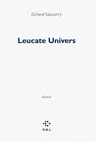 LEUCATE UNIVERS, de Gérard Gavarry | portada del libro
