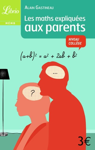 ES MATHS EXPLIQUEES AUX PAREN, de Alain Gastineau | portada del libro