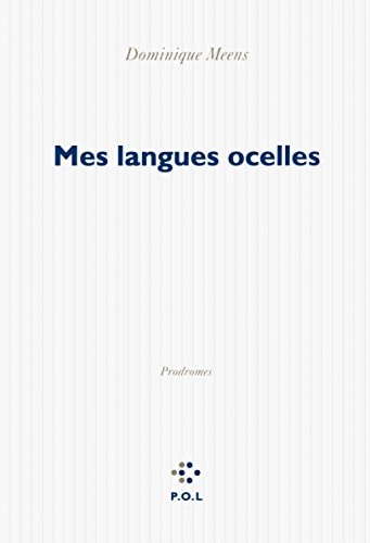MES LANGUES OCELLES, de Dominique Meens | portada del libro