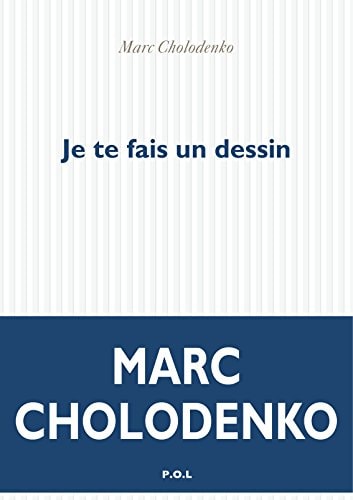JE TE FAIS UN DESSIN, de Marc Cholodenko | portada del libro