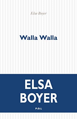 WALLA WALLA, de Elsa Boyer | portada del libro