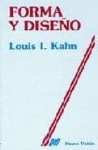 FORMA Y DISEÑO, de LOUIS I. KAHN | portada del libro