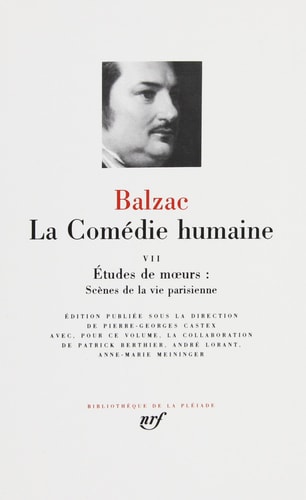LA COMEDIE HUMAINE T7, de Honoré de Balzac | portada del libro