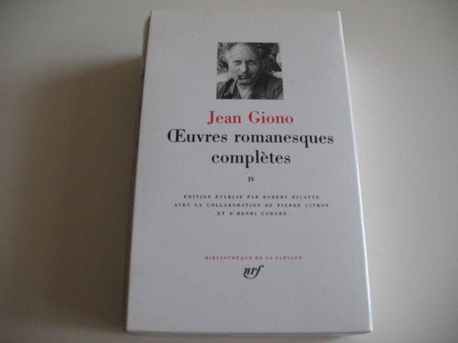 OEUVRES ROMANESQUES COMPLETES T4, de Jean Giono | portada del libro