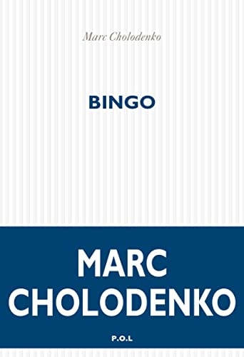 BINGO, de Marc Cholodenko | portada del libro