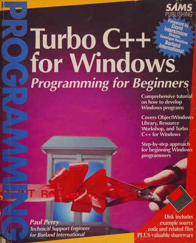 TURBO C++ WINDOWS PROGR.BEGI.-DISK, de PERRY | portada del libro