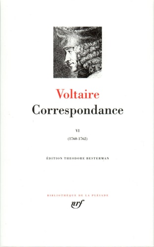 CORRESPONDANCE T6, de François-Marie Voltaire | portada del libro