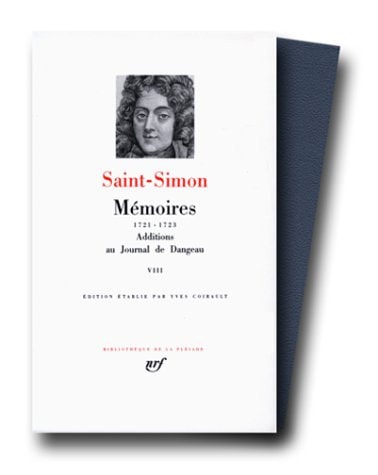 MEMOIRES / ADDITIONS AU JOURNAL DE DANGEAU T8, de SAINT SIMON | portada del libro