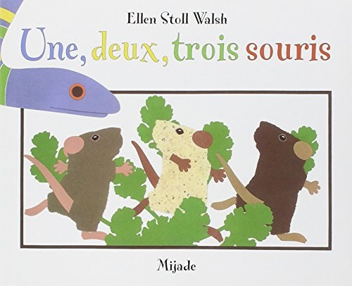 UNE DEUX TROIS SOURIS, de Ellen Stoll Walsh | portada del libro